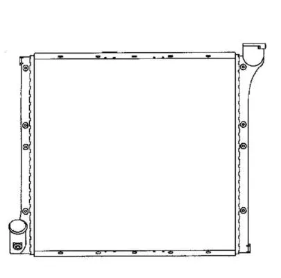 Radiator, engine cooling