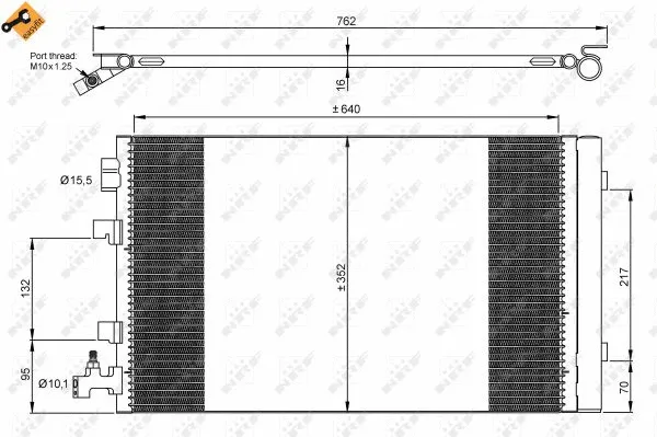 Condenser, air conditioning