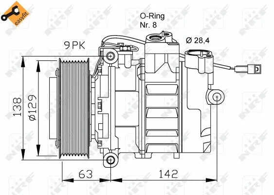Compressor, air conditioning