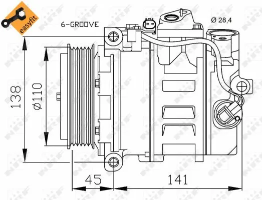 Compressor, air conditioning