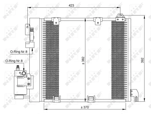 Condenser, air conditioning