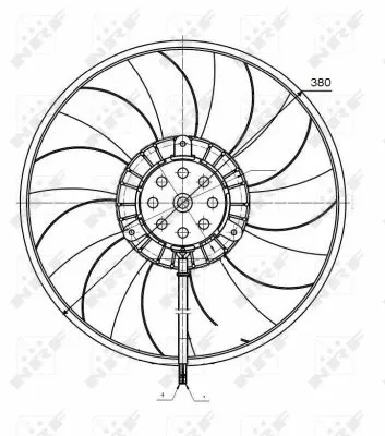 Fan, engine cooling