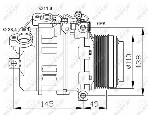Compressor, air conditioning