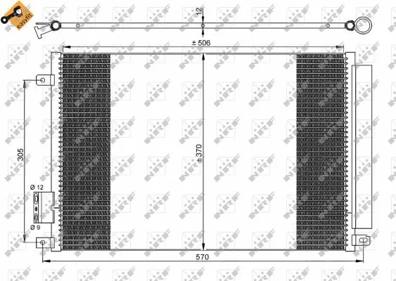 Condenser, air conditioning