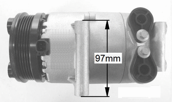 Compressor, air conditioning