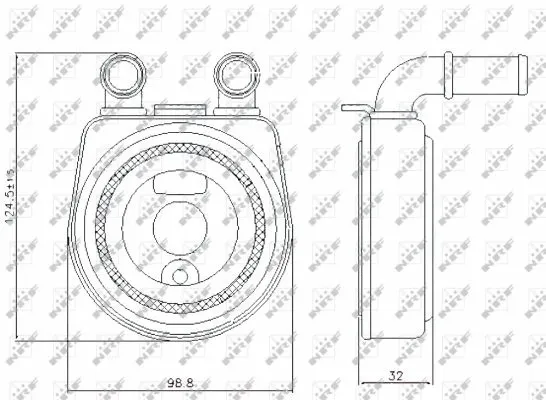 Oil Cooler, engine oil