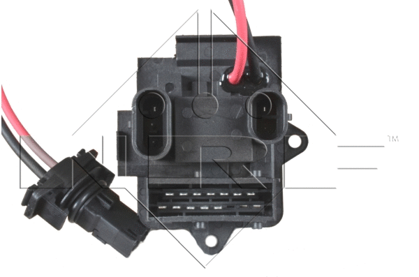 Resistor, interior blower