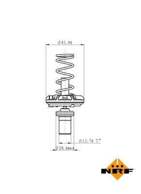 Thermostat, coolant (725049)