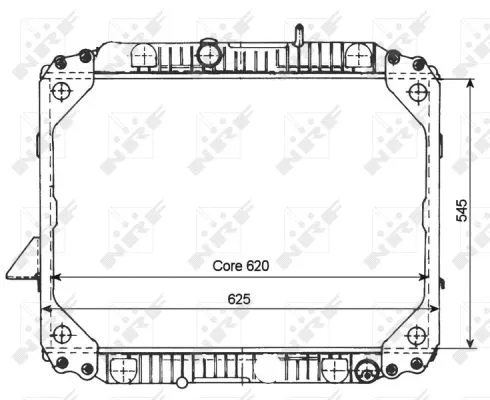 Radiator, engine cooling