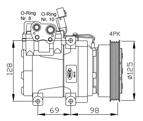 Compressor, air conditioning