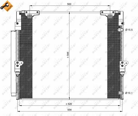 Condenser, air conditioning