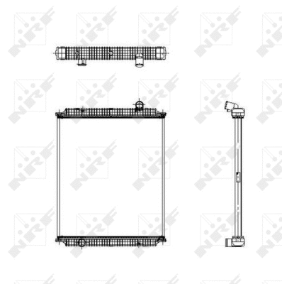 Radiator, engine cooling (509563)