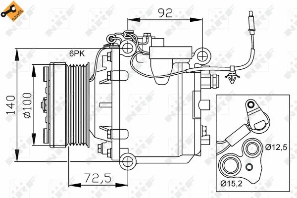 Compressor, air conditioning