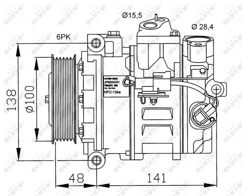 Compressor, air conditioning