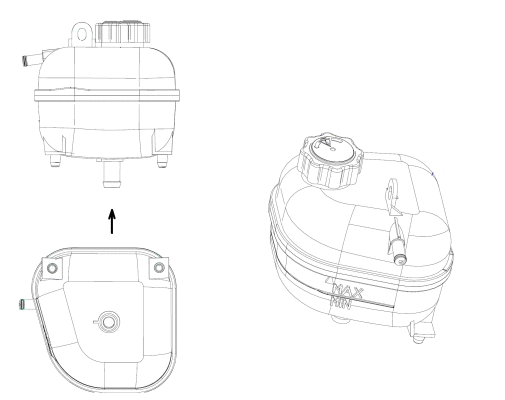 Expansion Tank, coolant
