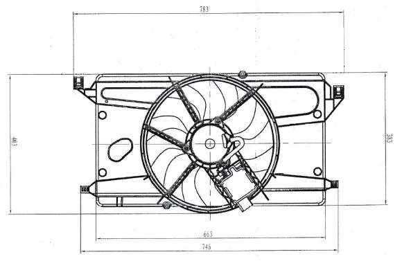 Fan, engine cooling