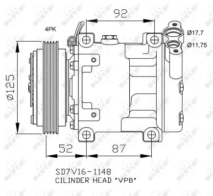 Compressor, air conditioning
