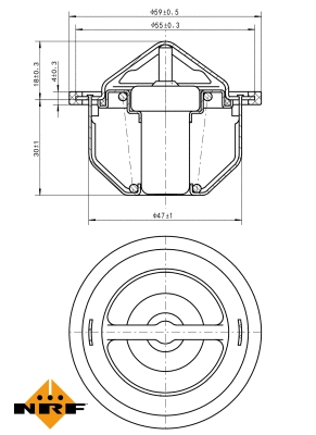 Thermostat, coolant (725168)