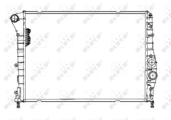 Radiator, engine cooling