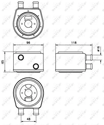 Oil Cooler, engine oil