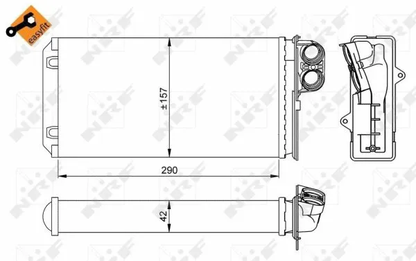 Heat Exchanger, interior heating