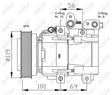Compressor, air conditioning