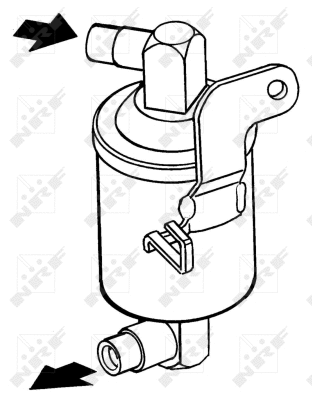Dryer, air conditioning (33099)