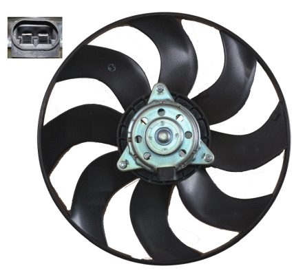 Fan, engine cooling (47666)