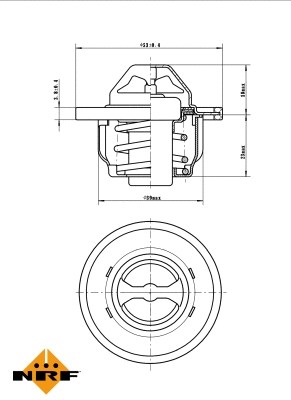 Thermostat, coolant (725089)