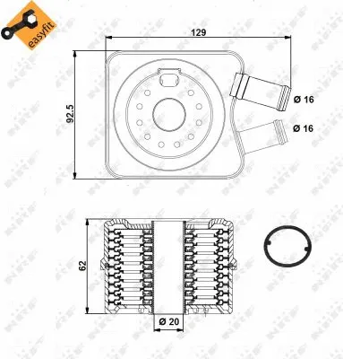 Oil Cooler, engine oil