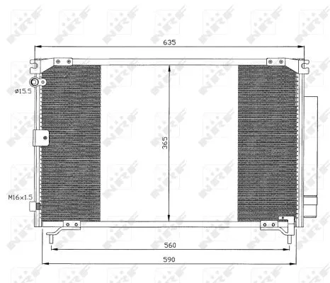 Condenser, air conditioning (35339)
