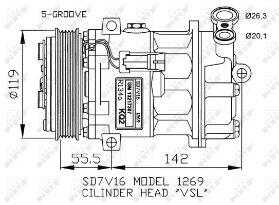 Compressor, air conditioning