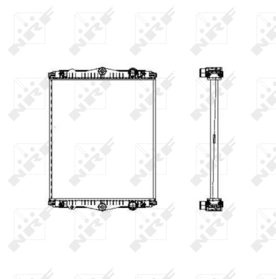 Radiator, engine cooling (509744)