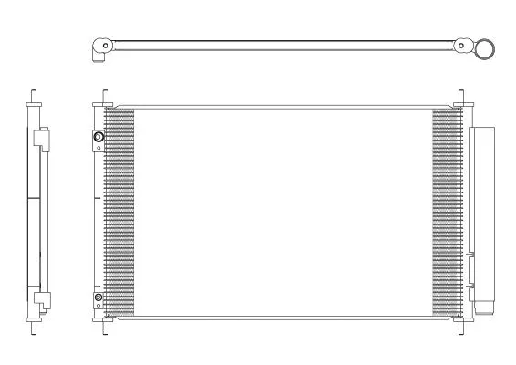Condenser, air conditioning (350321)