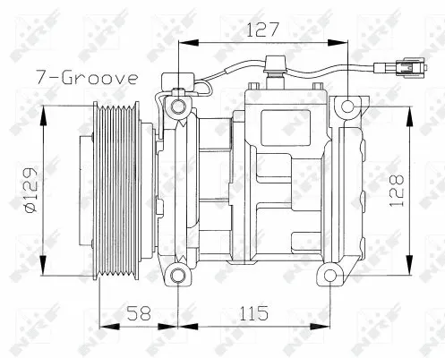 Compressor, air conditioning