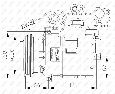 Compressor, air conditioning