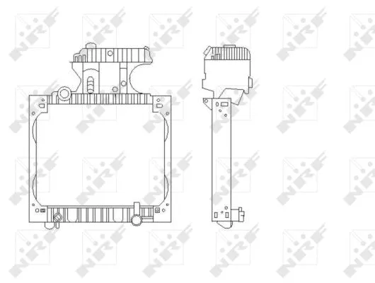 Radiator, engine cooling