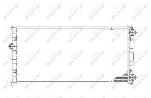 Radiator, engine cooling