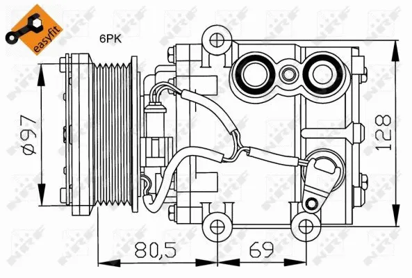 Compressor, air conditioning