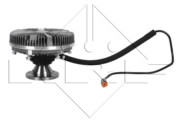 Clutch, radiator fan