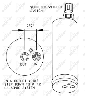 Dryer, air conditioning (33181)
