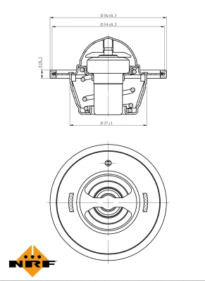 Thermostat, coolant (725183)