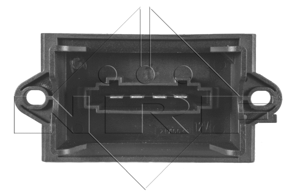 Resistor, interior blower