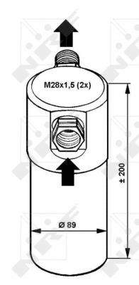 Dryer, air conditioning (33081)