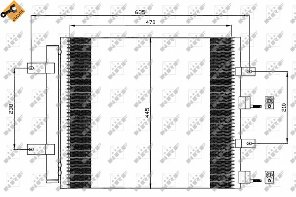 Condenser, air conditioning