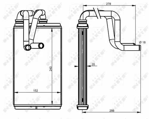 Heat Exchanger, interior heating