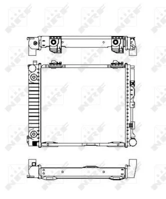 Radiator, engine cooling