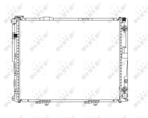 Radiator, engine cooling (58156)
