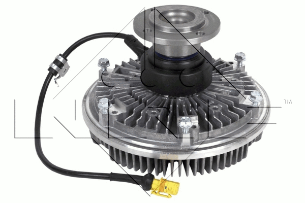 Clutch, radiator fan