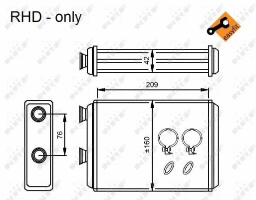 Heat Exchanger, interior heating